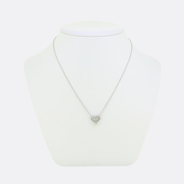 Tiffany & Co. Tiffany Hearts Diamond Necklace