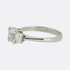 1.00 Carat Emerald Cut Diamond Three-Stone Engagement Ring