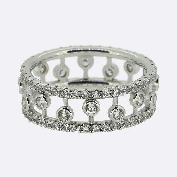 De Beers Diamond Dewdrop Ring Size K 1/2 (51)