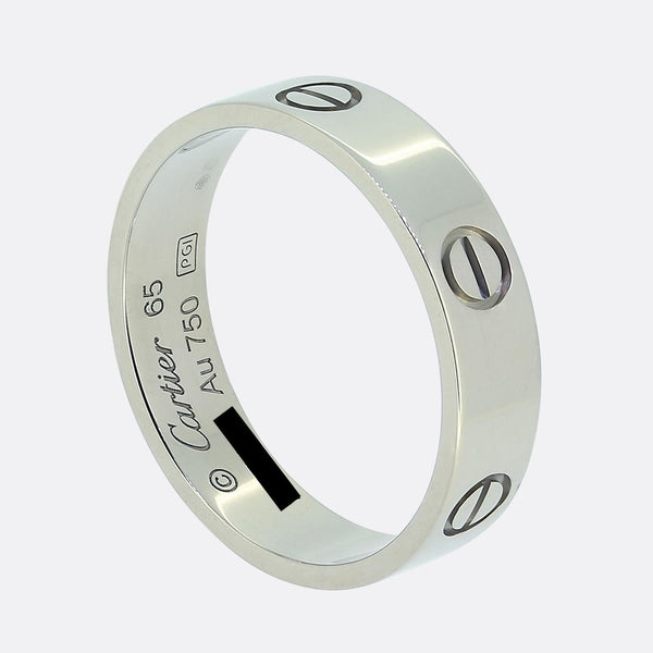 Cartier Classic Model LOVE Ring Size W (65)