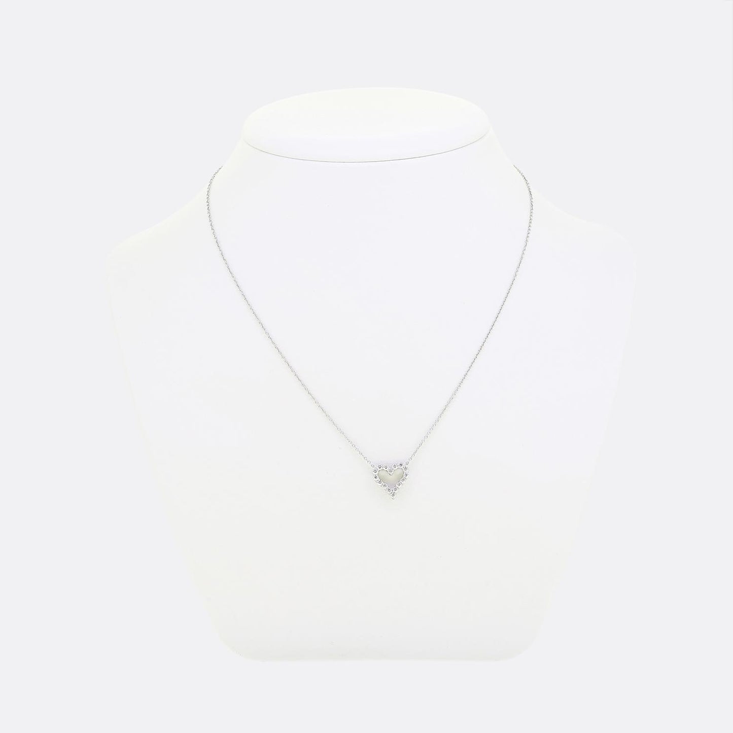 Tiffany & Co. Diamond Heart Necklace