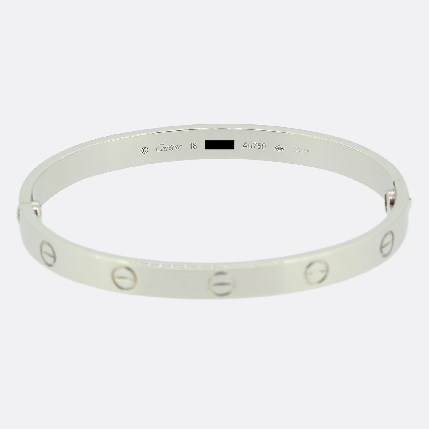 Cartier Classic Model Love Bangle Size 18