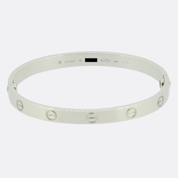 Cartier Classic Model Love Bangle Size 18