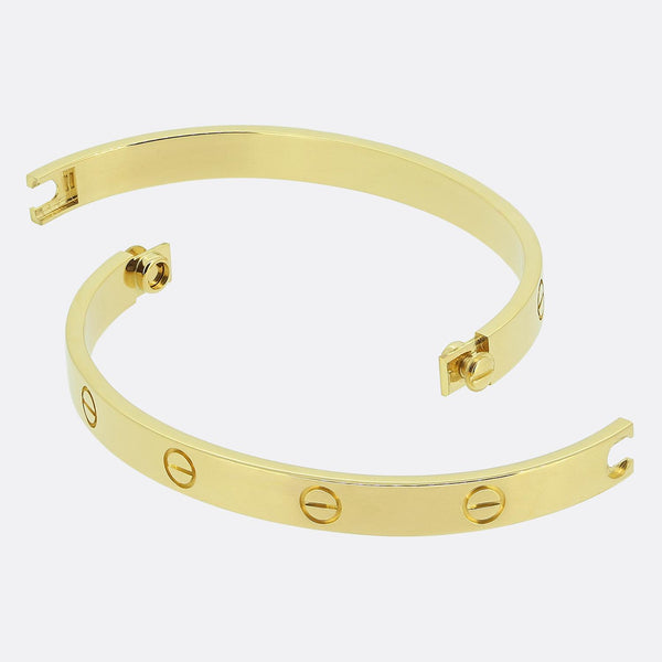 Cartier Classic Model Love Bangle Size 19