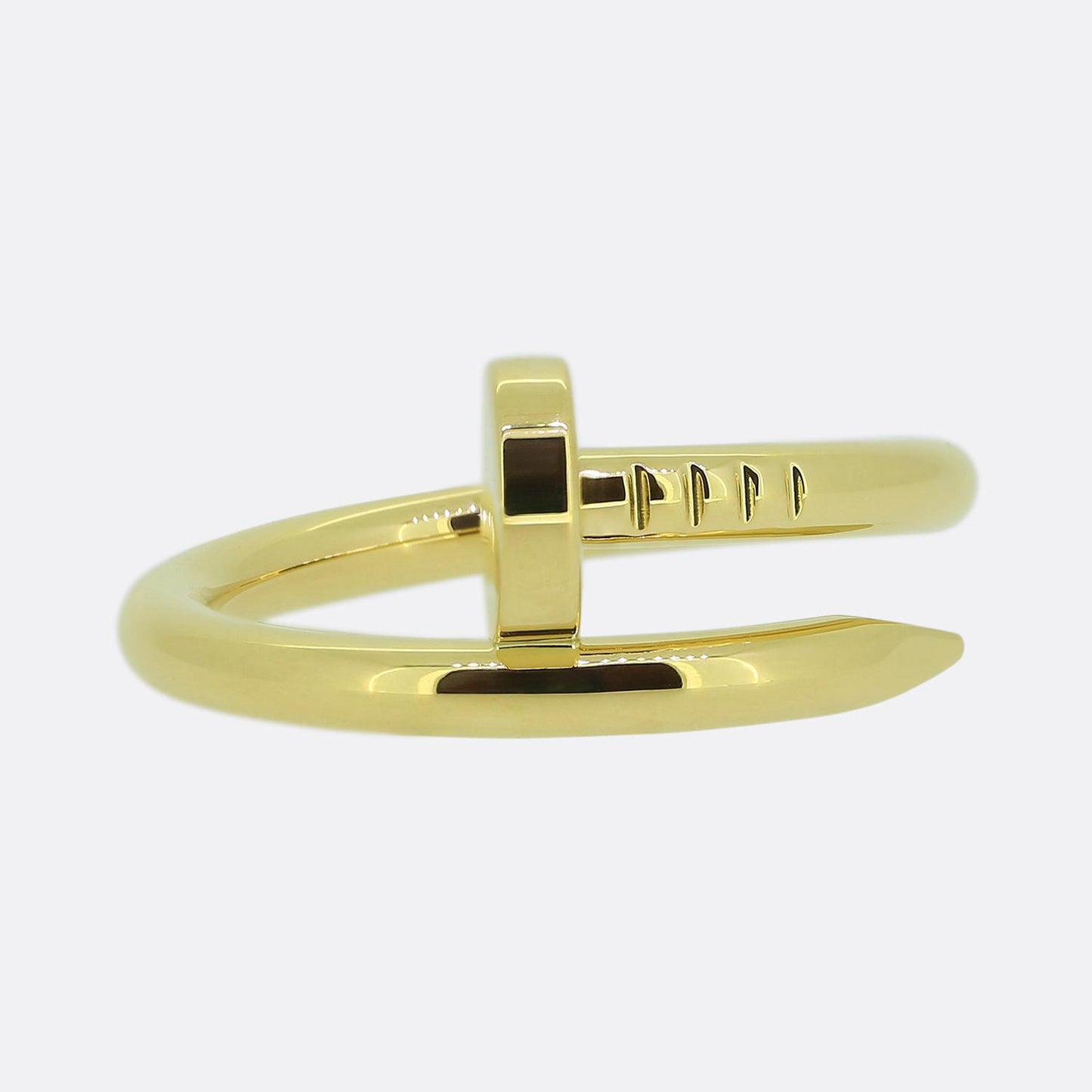 Cartier Classic Model Juste Un Clou Ring Size O 1/2 (56)