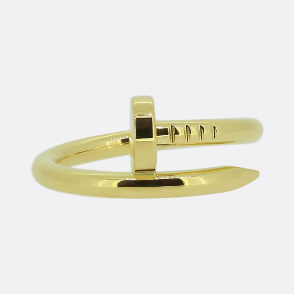 Cartier Classic Model Juste Un Clou Ring Size O 1/2 (56)