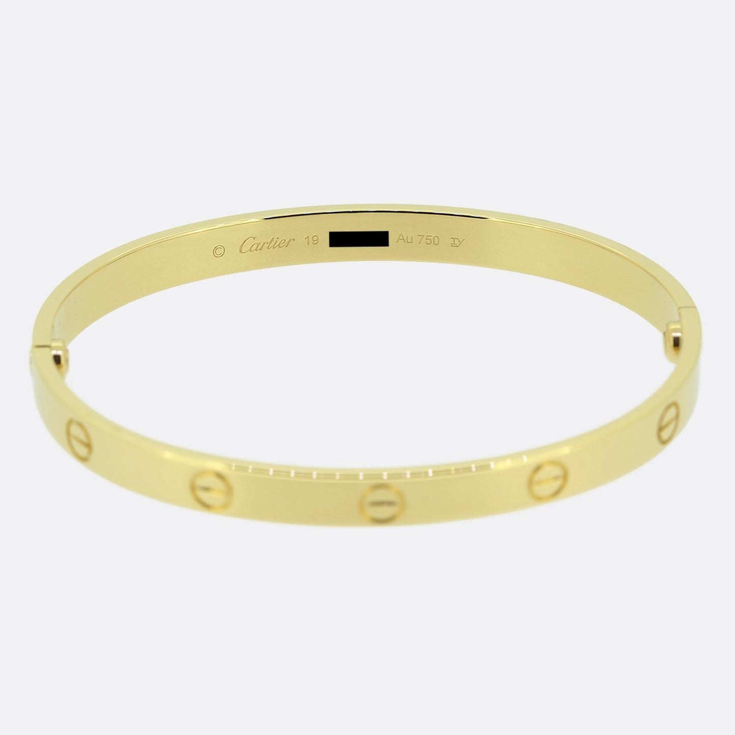 Cartier Classic Model LOVE Bangle Size 19
