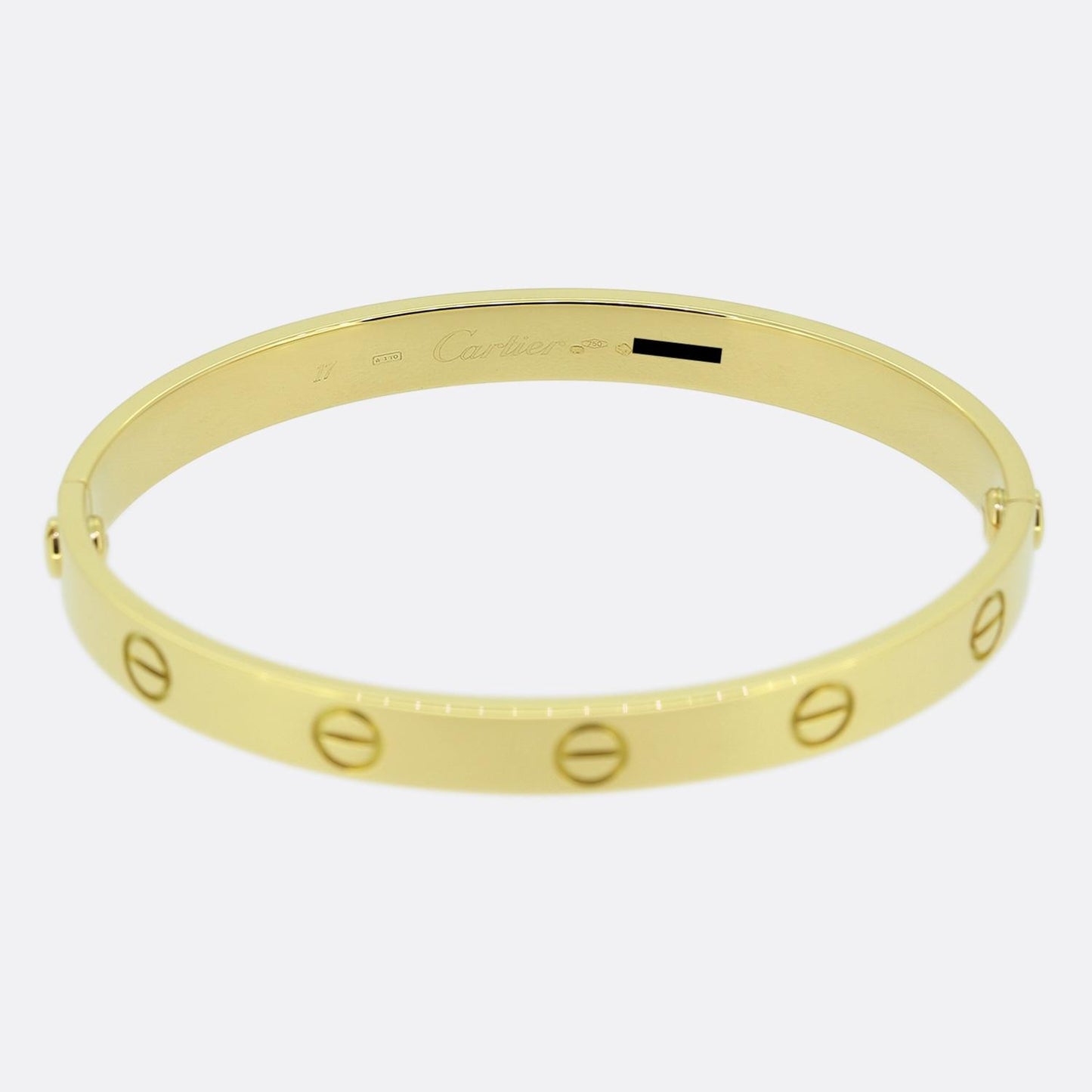 Cartier Classic Model LOVE Bangle Size 17