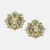 Mario Buccellati Diamond Cluster Earrings