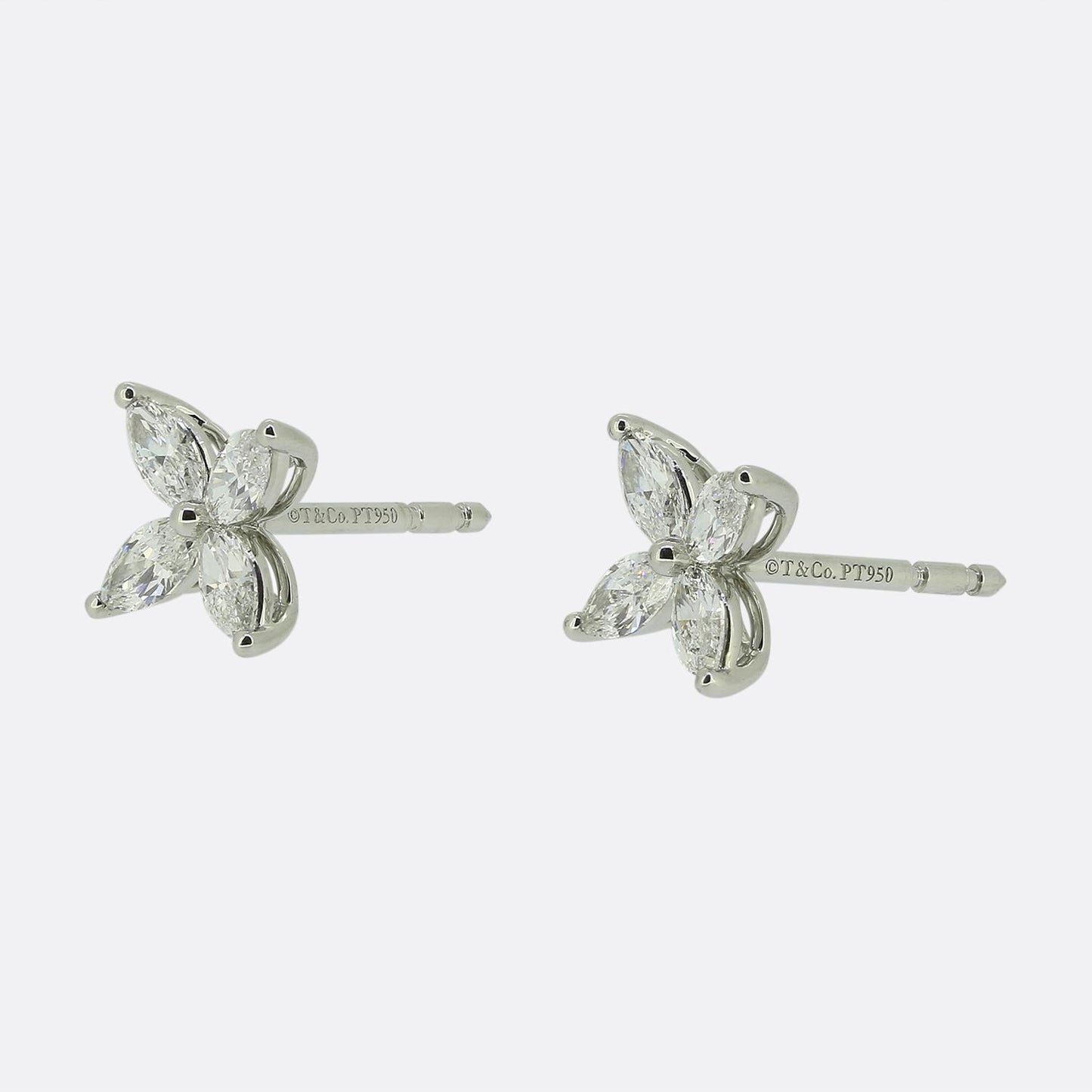 Tiffany & Co. Medium Victoria Diamond Earrings