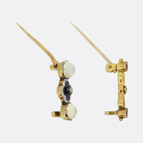 Giuliano Mini Brooch Set