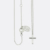 Cartier Sapphire Cross Necklace
