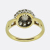 Edwardian Natural Pearl and Diamond Cluster Ring