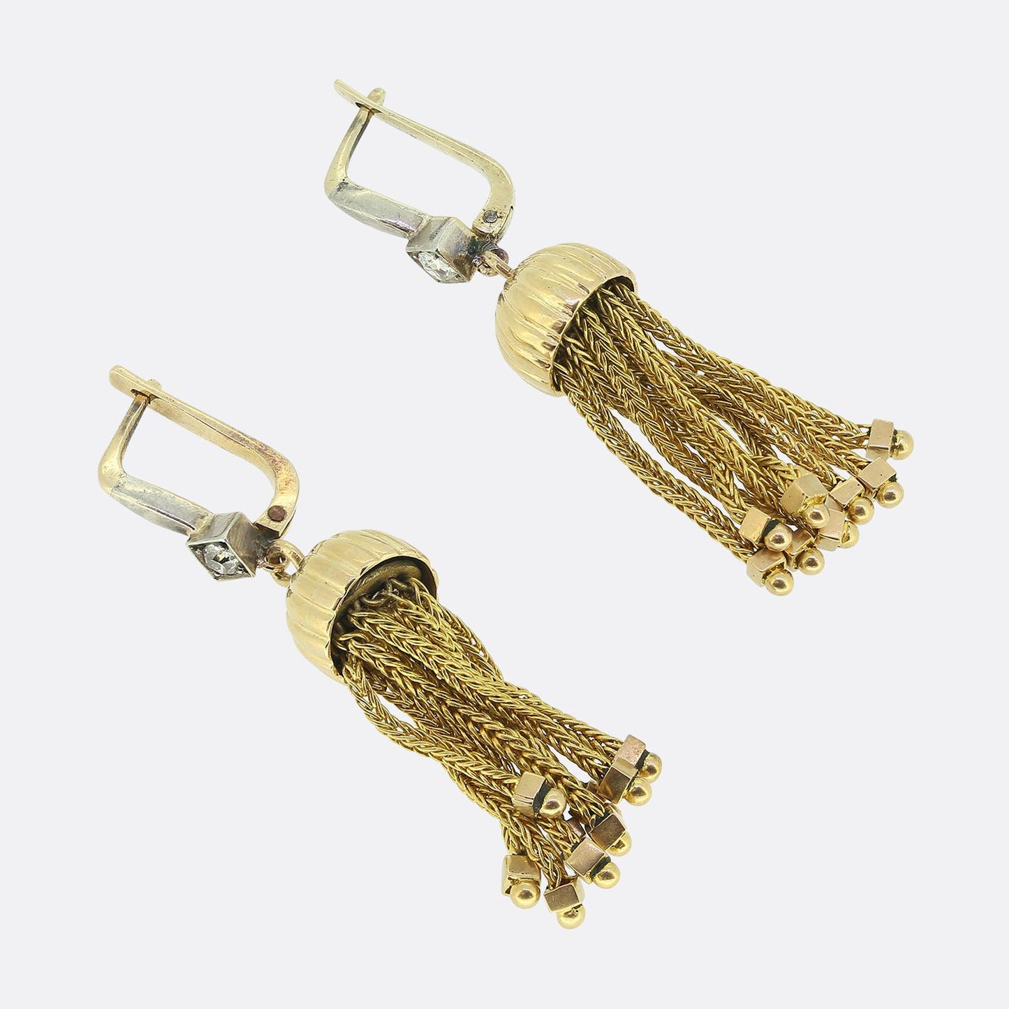 Antique Tassel Drop Earrings