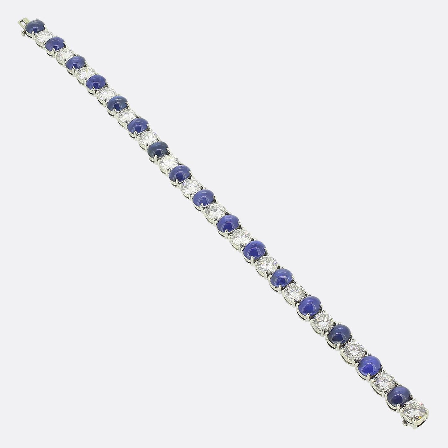 Oscar Heyman Sapphire and Diamond Bracelet