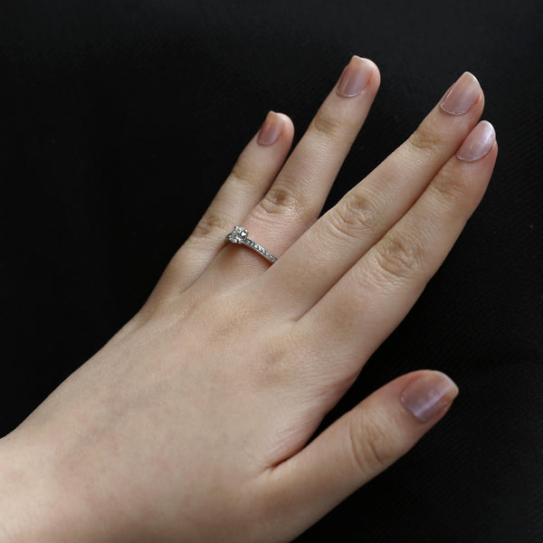 0.45 Carat Diamond Solitaire Ring