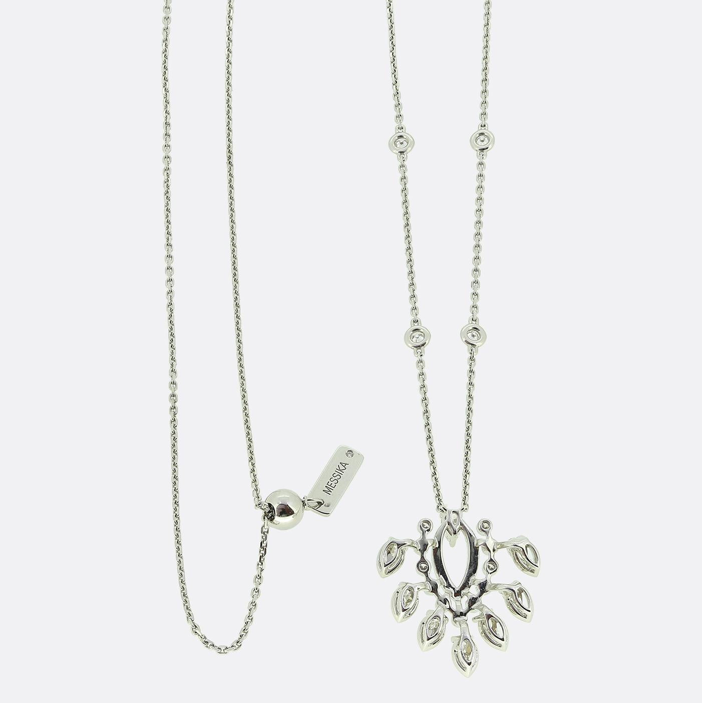 Messika Desert Bloom Diamond Necklace