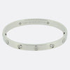 Cartier Four Diamond LOVE Bangle Size 16