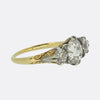 Victorian Diamond Three Stone Ring