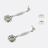 Vintage Diamond Drop Earrings