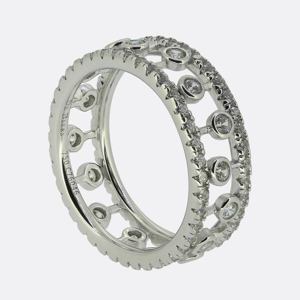 De Beers Diamond Dewdrop Ring Size K 1/2 (51)
