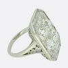 Early 20th Century Diamond Tablet Ring