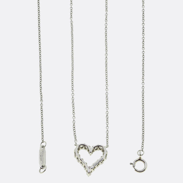 Tiffany & Co. Diamond Heart Necklace