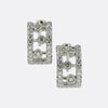 De Beers Diamond Dewdrop Hoop Earrings