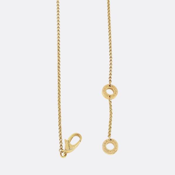 Bvlgari Mother of Pearl Pendant Necklace