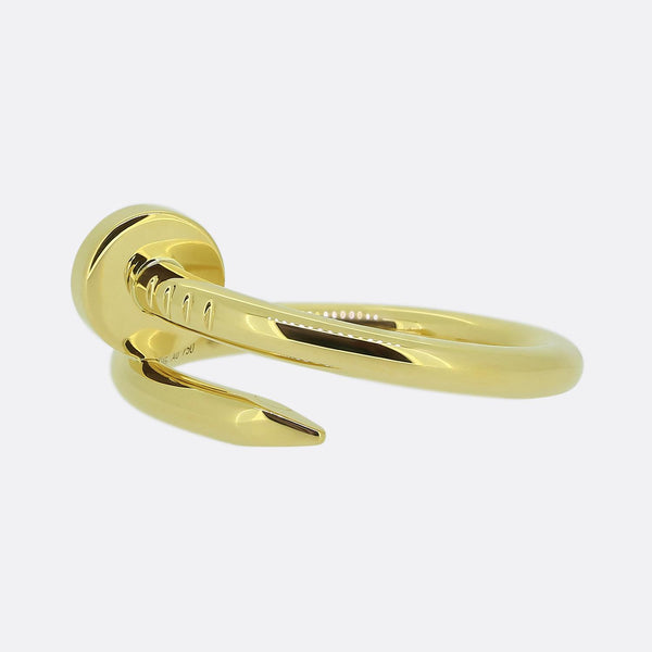 Cartier Classic Model Juste Un Clou Ring Size O 1/2 (56)