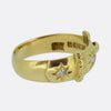 Antique Two-Diamond Buckle Ring