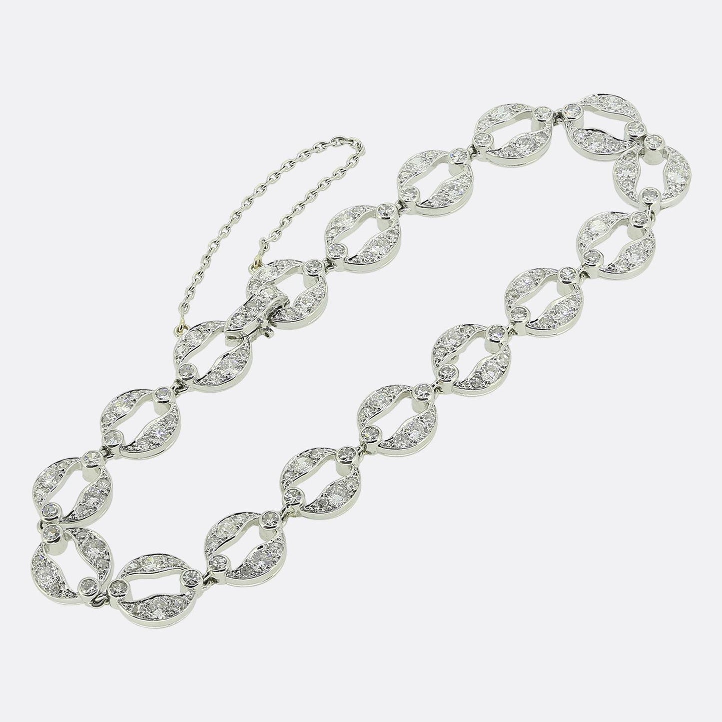 Edwardian 2.00 Carat Diamond Bracelet