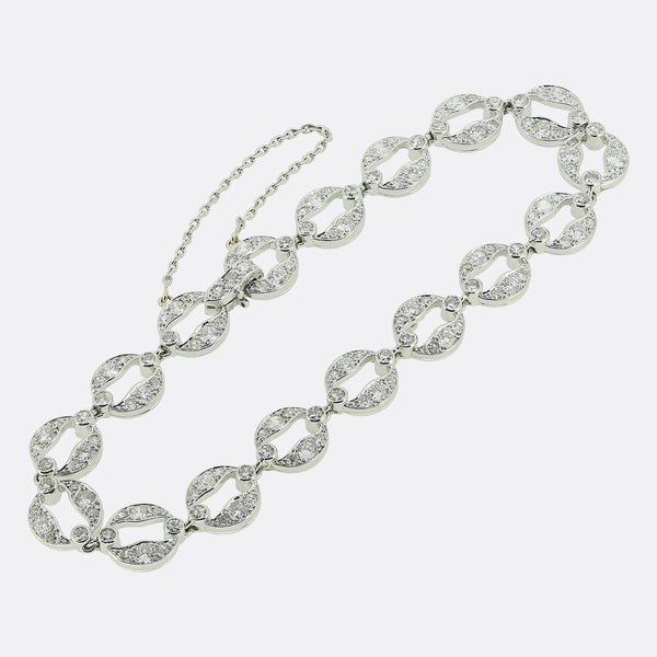 Edwardian 2.00 Carat Diamond Bracelet