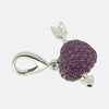 Theo Fennell Pink Sapphire Love Heart Pendant