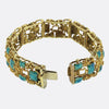 Vintage Enamelled Gold Bracelet