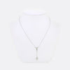 Art Deco Diamond Drop Necklace