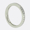 Tiffany & Co. Tiffany Setting Diamond Wedding Band Ring Size H 1/2 (47)