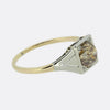 Vintage 1.87 Old Cut Fancy Brown Diamond Engagement Ring