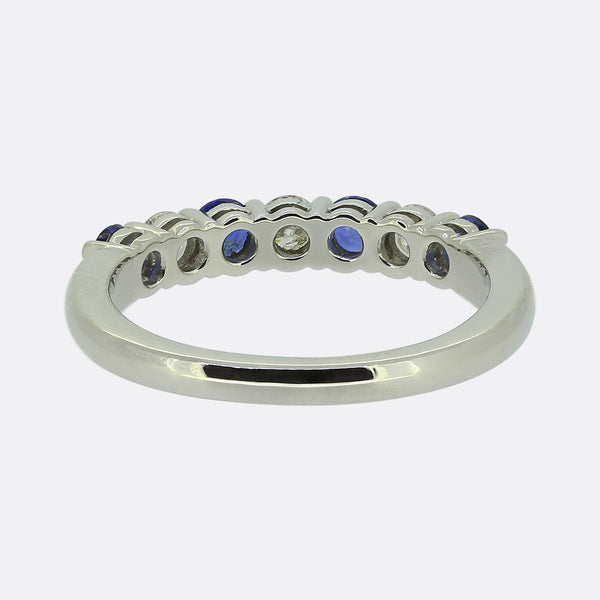 Tiffany & Co. Forever Sapphire and Diamond Ring