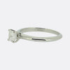 Tiffany & Co. 0.66 Carat Princess Cut Diamond Solitaire Ring
