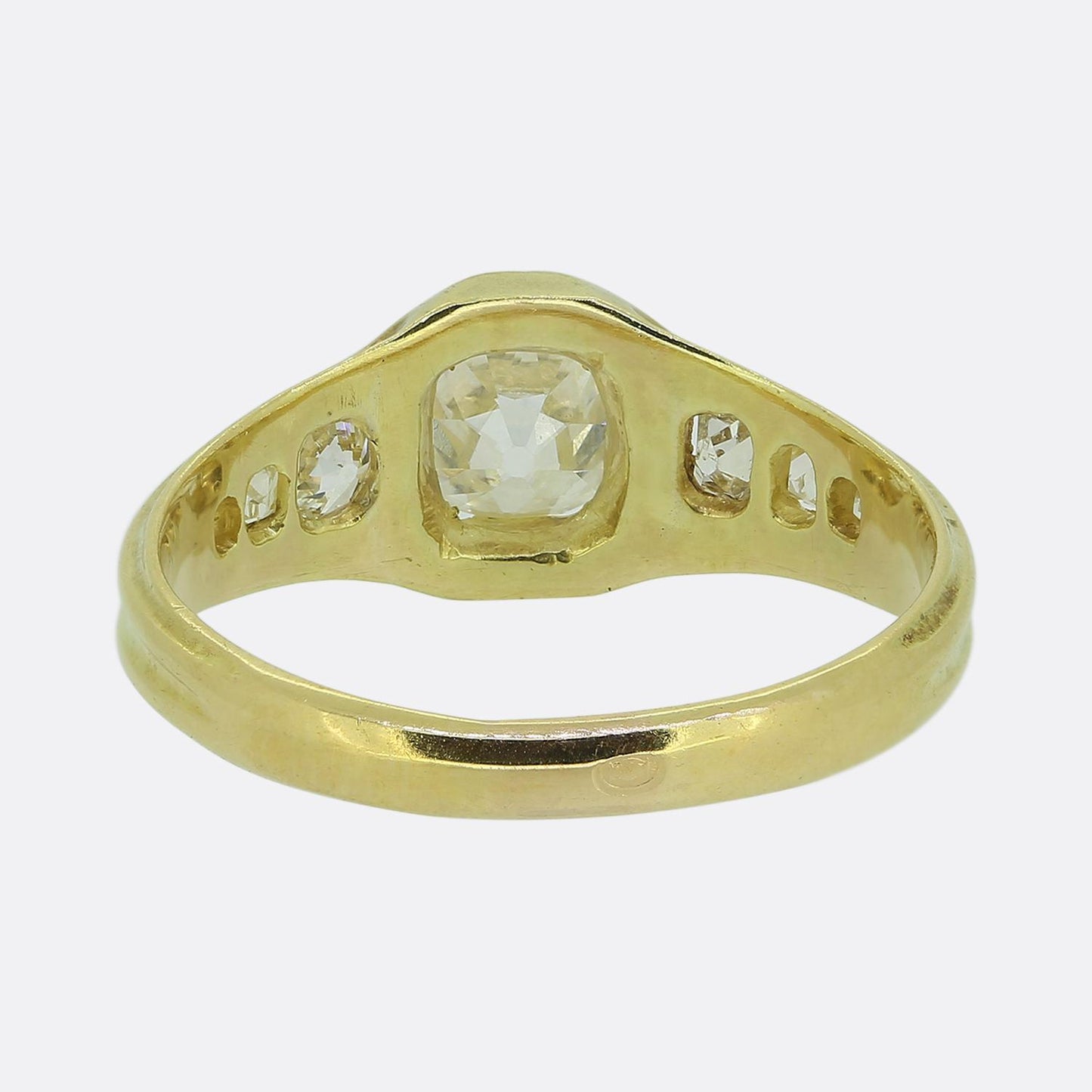 Victorian 0.85 Carat Diamond Ring