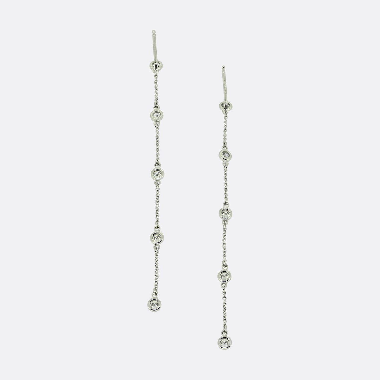 Tiffany & Co. Diamonds By The Yard Drop Earrings