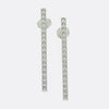 Cartier Laniéres Diamond Drop Earrings