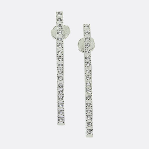 Cartier Laniéres Diamond Drop Earrings