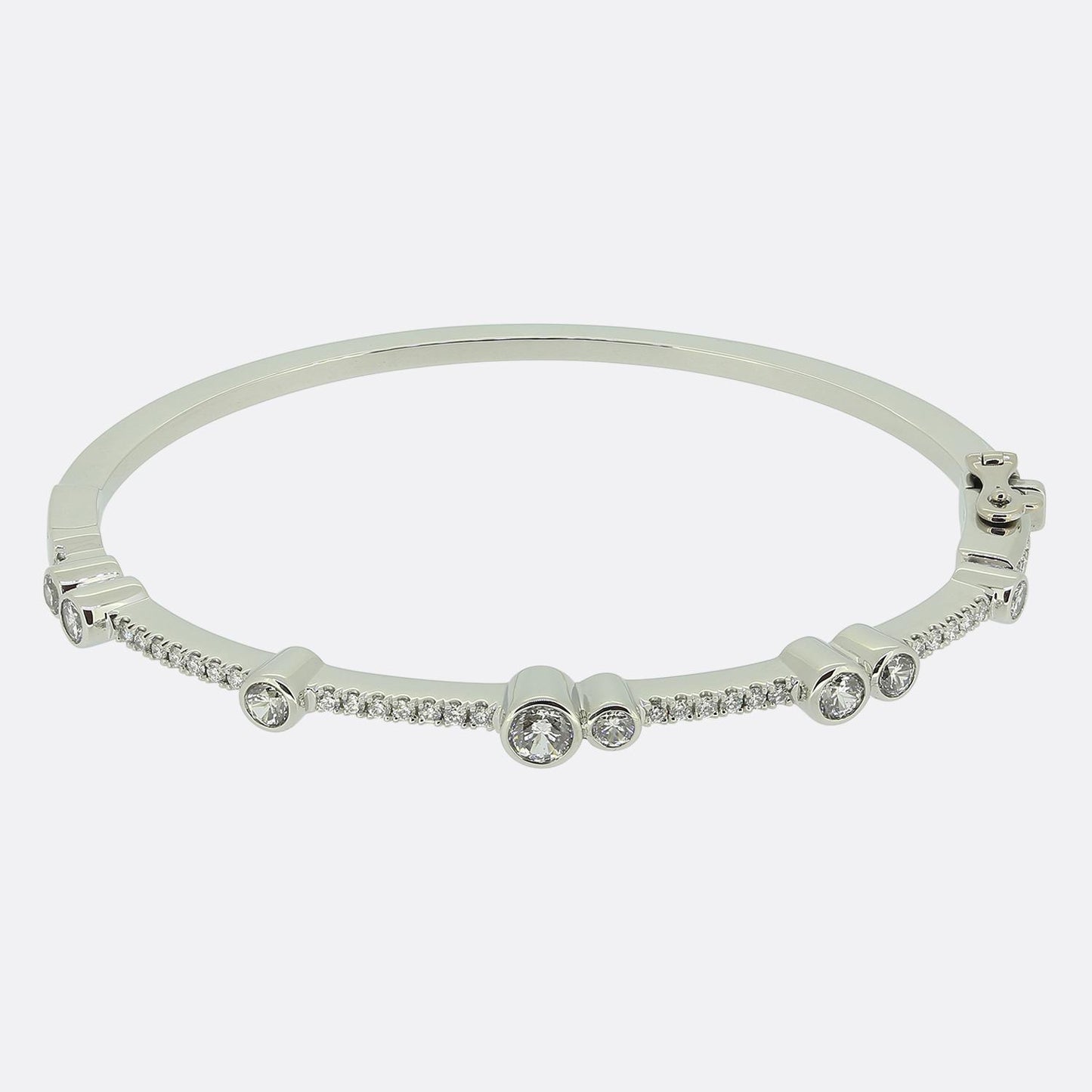 Boodles Diamond Waterfall Bangle
