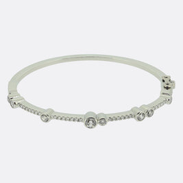 Boodles Diamond Waterfall Bangle
