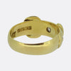 Antique Two-Diamond Buckle Ring