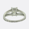 Hirsh 1.01 Carat Emerald-Cut Diamond Engagement Ring