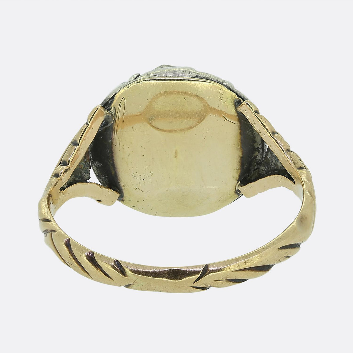 Georgian Rose Cut Diamond Cluster Ring