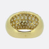 Vintage French Pavé Diamond Set Ring